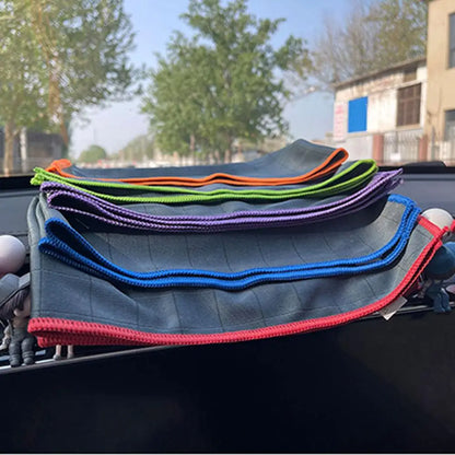 Multifunctional Car Cleaning Towel Lint Free Microfiber Carbon Fiber Cleaning Cloth Reusable Glass Cleaning Cloth For Kitchen