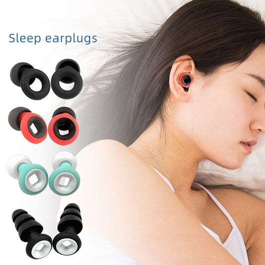 1-6 Pairs Motorcycle Noise Reduction Earplugs Soft Soundproof Anti-noise Mute Ear Plugs For Riding Sleeping Motorcycle Accessori