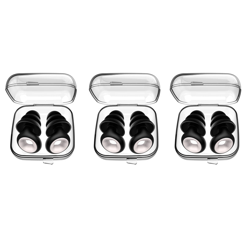 1-6 Pairs Motorcycle Noise Reduction Earplugs Soft Soundproof Anti-noise Mute Ear Plugs For Riding Sleeping Motorcycle Accessori