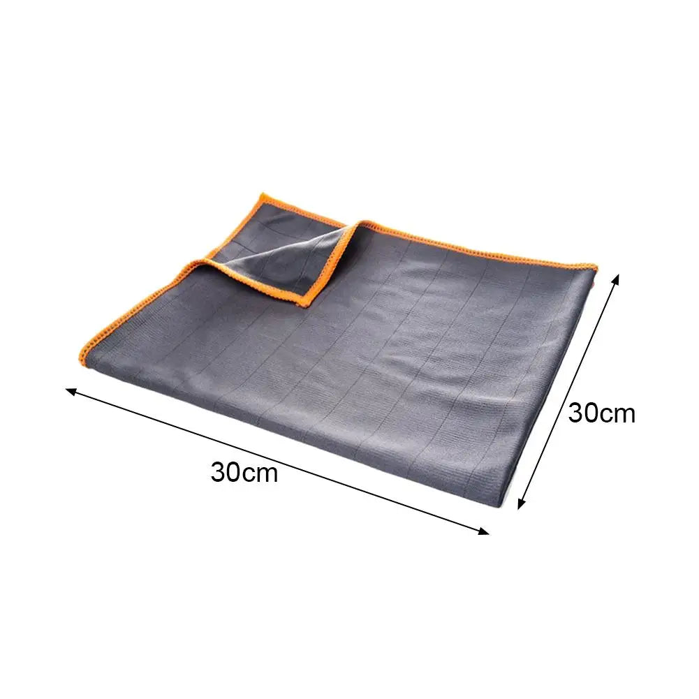 Multifunctional Car Cleaning Towel Lint Free Microfiber Carbon Fiber Cleaning Cloth Reusable Glass Cleaning Cloth For Kitchen