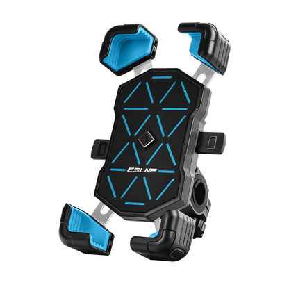 ESLNF Bike Phone Holder Universal 360° View Bicycle Phone Holder 4.5-7.2inch Mobile Phone Stand Shockproof Motorcycle Bracket