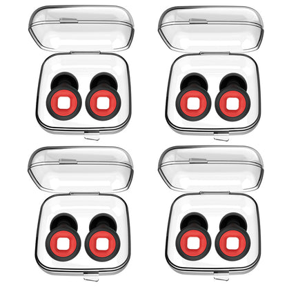 1-6 Pairs Motorcycle Noise Reduction Earplugs Soft Soundproof Anti-noise Mute Ear Plugs For Riding Sleeping Motorcycle Accessori
