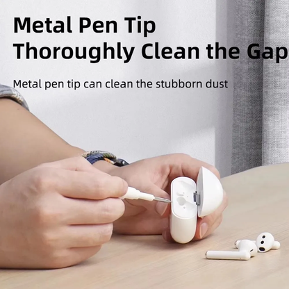 Adjustable Earphones Cleaner Kit for Airpods 3 2 1 Wireless Headphones Case Cleaning Pen Brush Bluetooth Earphones Cleaning Tool