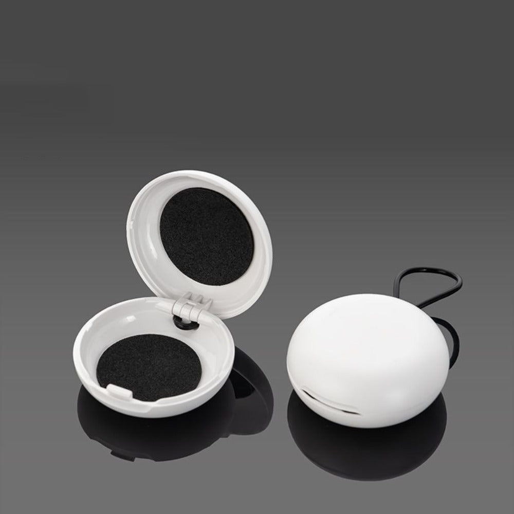 Portable Plastic Soundproof Earplug Box Round Shape Mini Earplug Storage Box Portable Earplug Box Sleeping Use