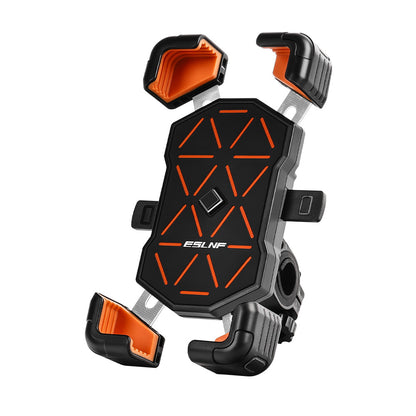 ESLNF Bike Phone Holder Universal 360° View Bicycle Phone Holder 4.5-7.2inch Mobile Phone Stand Shockproof Motorcycle Bracket
