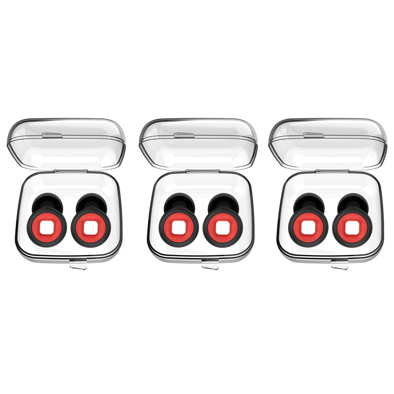 1-6 Pairs Motorcycle Noise Reduction Earplugs Soft Soundproof Anti-noise Mute Ear Plugs For Riding Sleeping Motorcycle Accessori