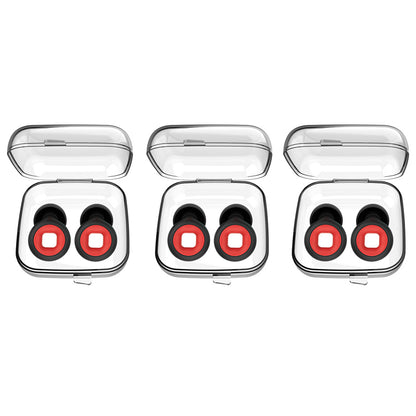 1-6 Pairs Motorcycle Noise Reduction Earplugs Soft Soundproof Anti-noise Mute Ear Plugs For Riding Sleeping Motorcycle Accessori